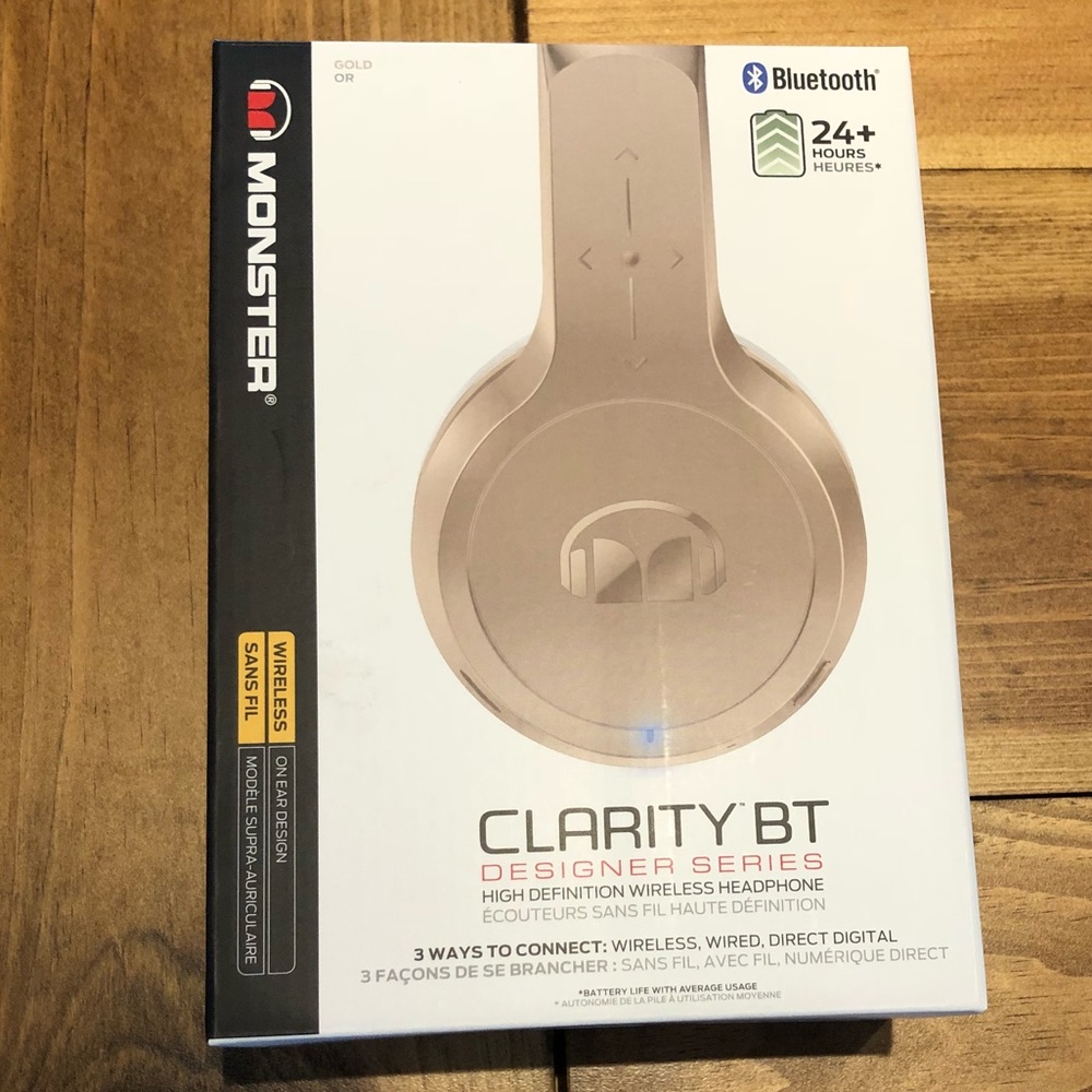 Monster Clarity BT Designer HD Wireless Headphone